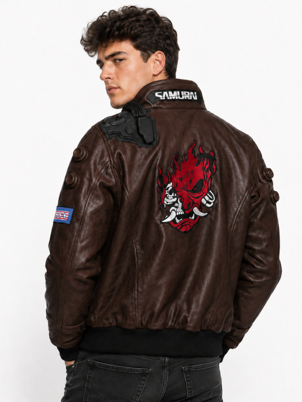 Cyberpunk 2077 Bomber Jacket Edgerunners Anime Inspired