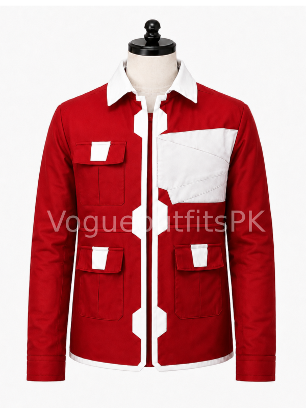 Cyberpunk Techwear Faux Leather Fashion Jacket