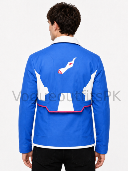David Martinez Edgerunners Jacket Cyberpunk Style Vegan Leather Coat Unisex
