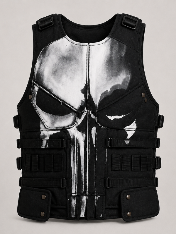 Dead pool Cosplay Leather Vest Marvel Rivals Character Costume Halloween