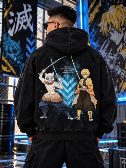 Demon Slayer hoodie oversized