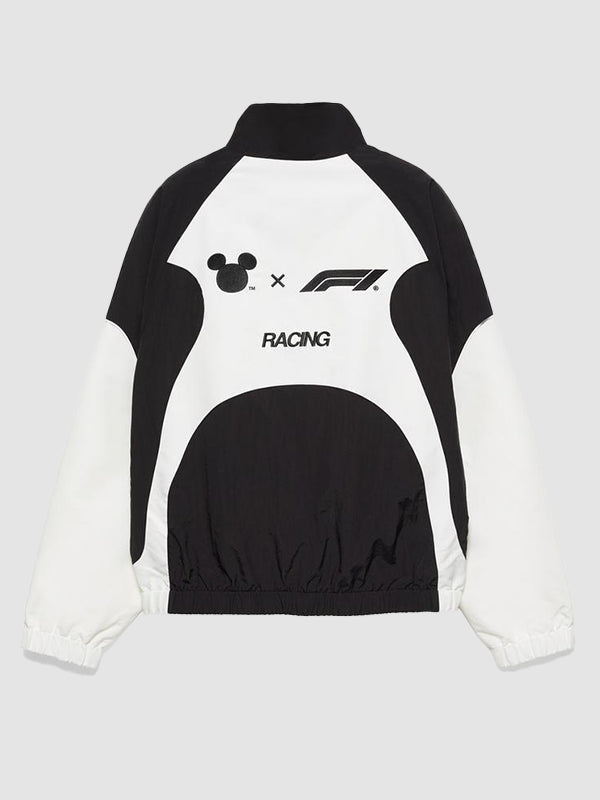 Disney F1 Mens 2026 Black White Lightweight Jacket