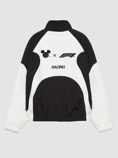 Disney F1 Mens 2026 Black White Lightweight Jacket