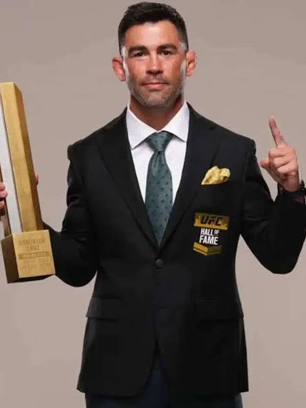 Dominick Cruz UFC Hall of Fame 2026 Black Blazer