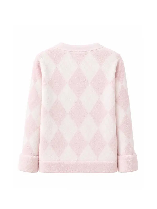 Elle Netflix Lexi Minetree wool cardigan