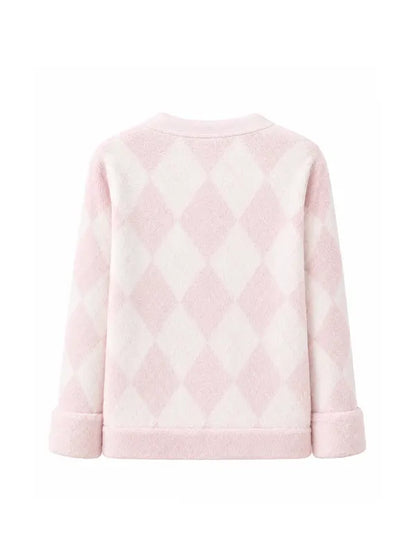 Elle Netflix Lexi Minetree wool cardigan