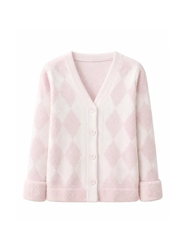 Elle S01 Lexi Minetree Cardigan Pink