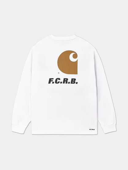 F.C. Real Bristol x Carhartt WIP White Pocket Long Sleeve T Shirt