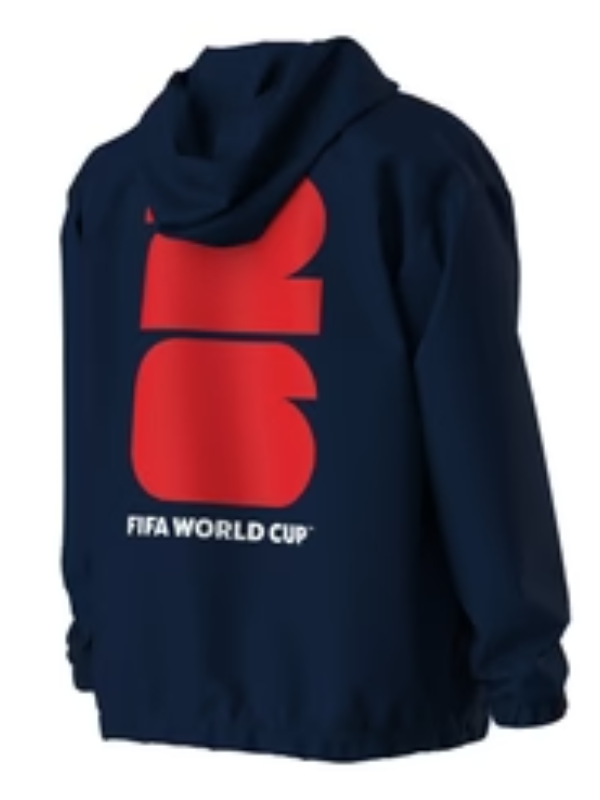 FIFA World Cup 2026 USA Rain Ful Zip Jacket