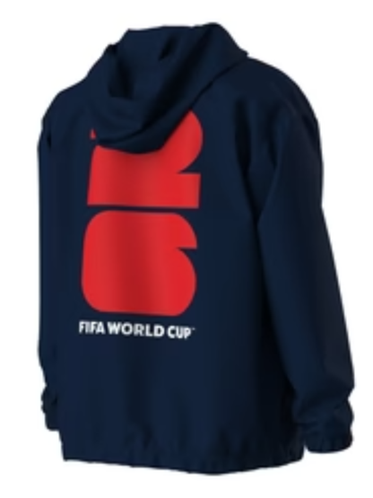 FIFA World Cup 2026 USA Rain Ful Zip Jacket