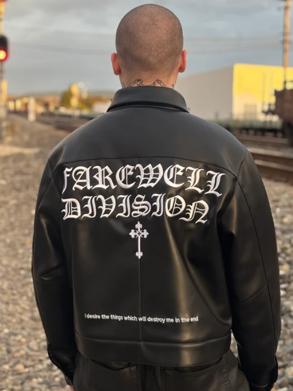 Farewell Division Women's Faux Leather Moto Jacket