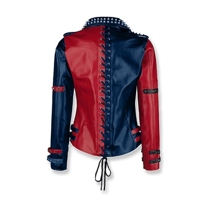 Heartless Asylum Harley Quinn Leather Jacket