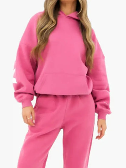 Isabel Oversized Pullover Hoodie pink