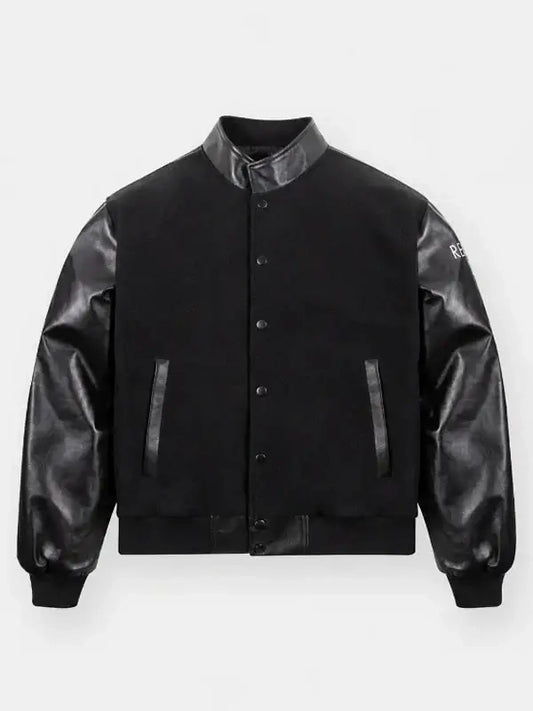JAY Z30 Roc A Fella Records Reasonable Doubt Black Wool Varsity Jacket
