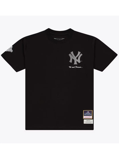 JAY Z Reasonable Doubt x New York Yankees Black T Shirt 2026