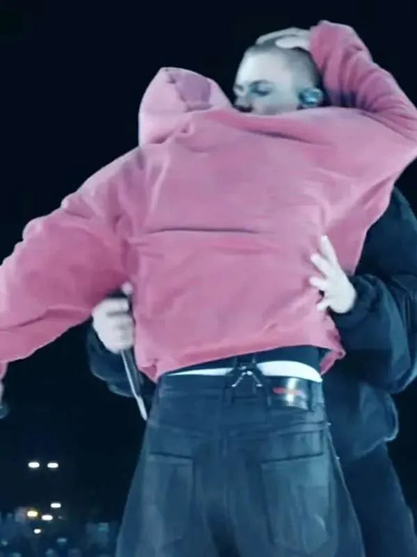 Justin Bieber Pink Hoodie Coachella 2026