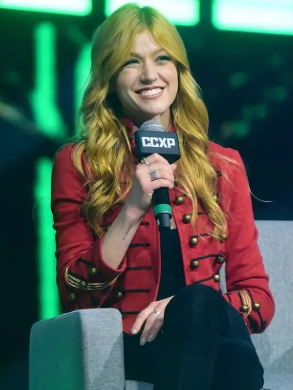 Katherine McNamara Big Slick 2026 Military Jacket
