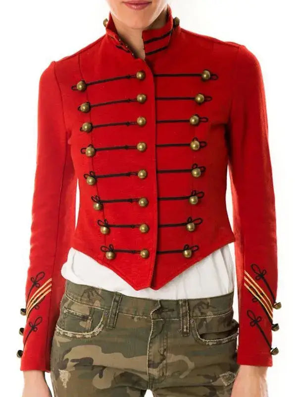 Katherine McNamara Military Jacket 2026