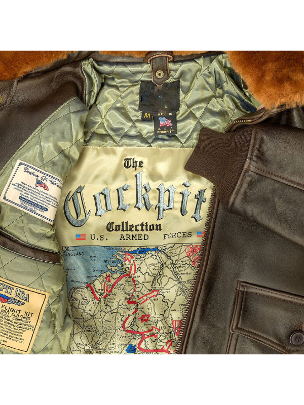 Lambskin Leather Bomber Jacket Men