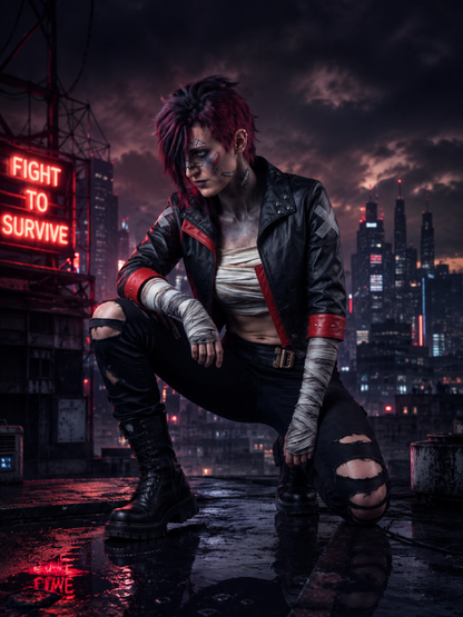 League of Legends Vi Jacket Arcane Cosplay