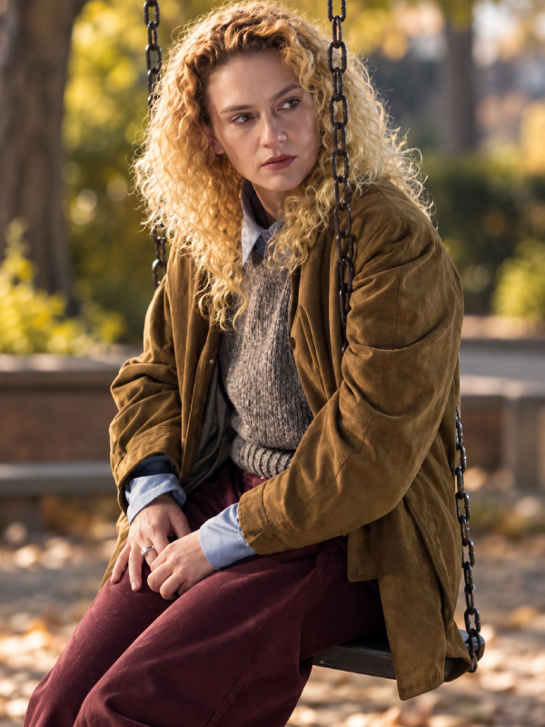 Line of Fire Clare Hollingsworth Leather Jacket