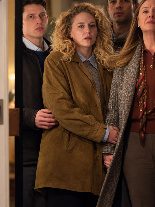 Line of Fire Clare Hollingsworth Suede Jacket
