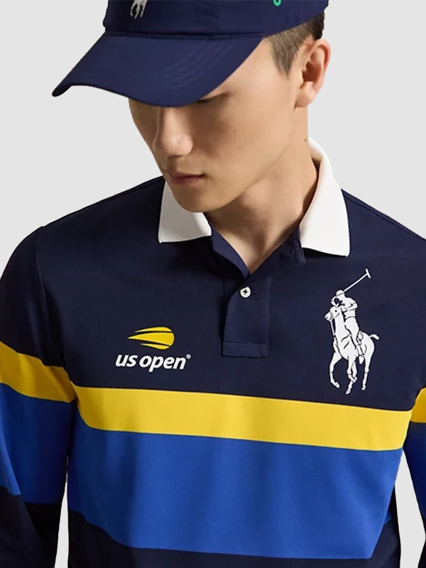 Long Sleeved Polo Ralph Lauren US Open Ball Crew Polo Shirt 2026