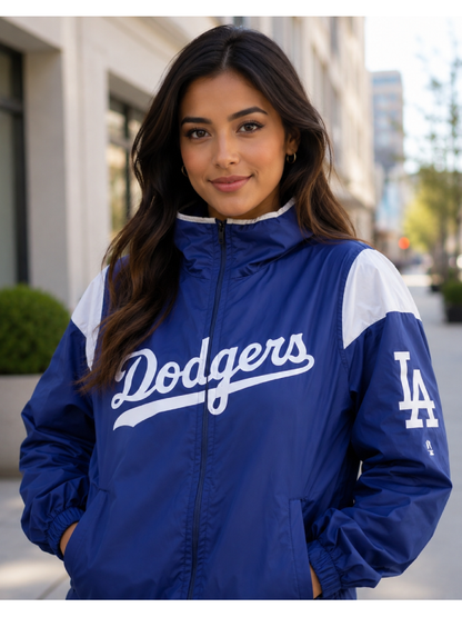 Los Angeles Dodgers Blue Windbreaker Jacket