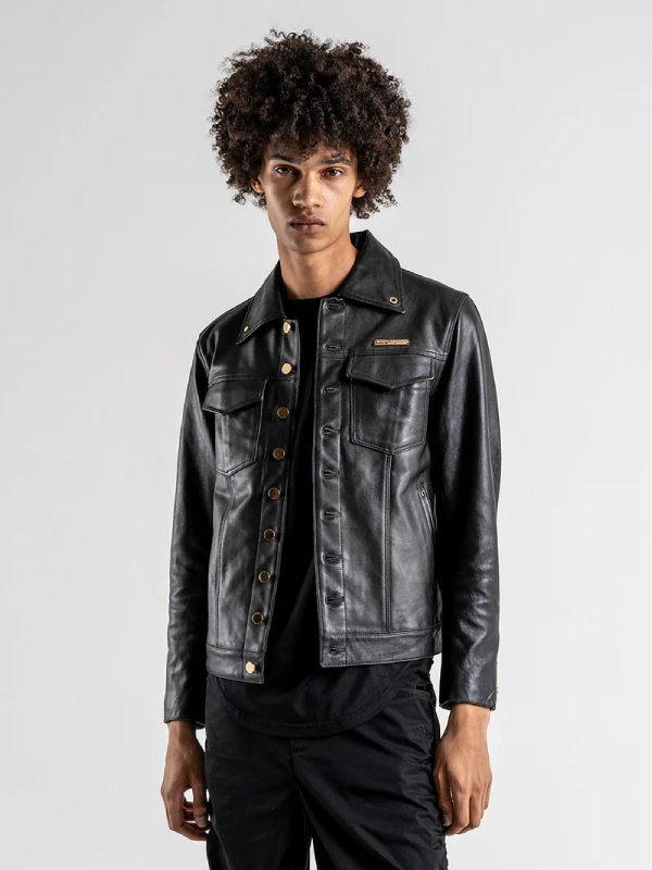 Luxury Leather Jacket Men