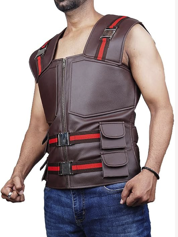 Marvel Vampire Hunter Cosplay Armor Combat Body Vest