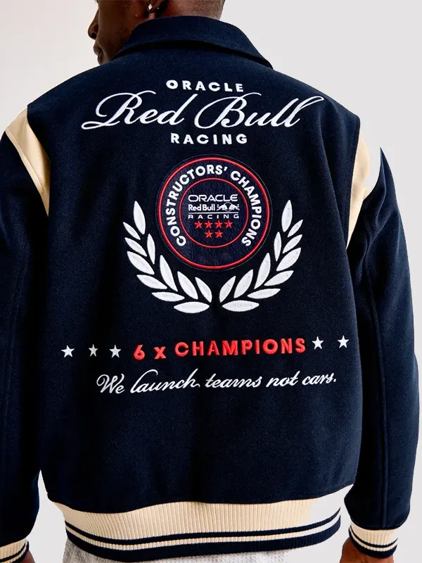 McLaren Abercrombie Letterman Bomber Jacket