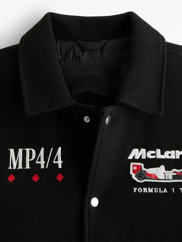 McLaren Bomber Varsity Jacket Abercrombie