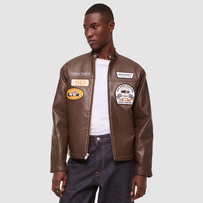 McLaren Leather Racer Abercrombie Jacket