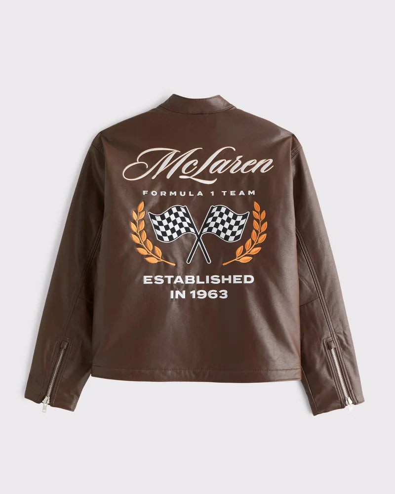 McLaren Leather Racing Jacket