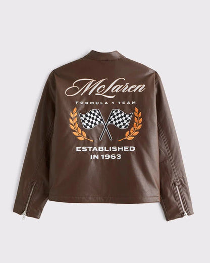 McLaren Leather Racing Jacket