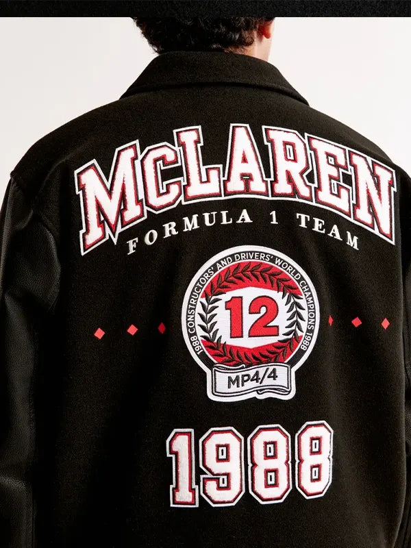 McLaren x Abercrombie Varsity Bomber Jacket