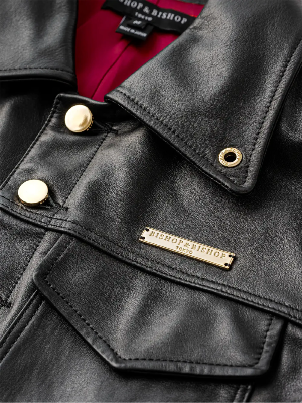 Men's Black Leather Jacket
