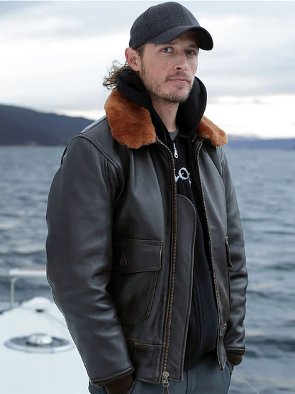 Men's Genuine Lambskin Leather G-1 Jacket