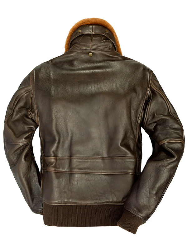 Men's Genuine Leather Pilot Jacket