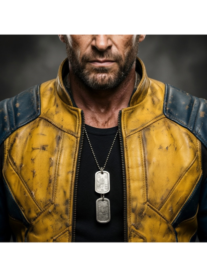 Men's Genuine Leather Yellow Jacket Iconic Film Character Cosplay Costume