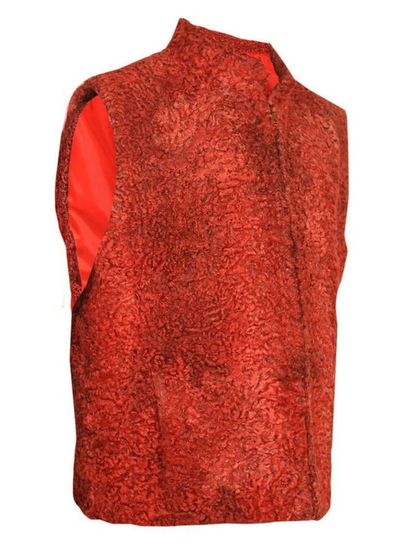 Men’s Genuine Persian Lamb Fur Vest