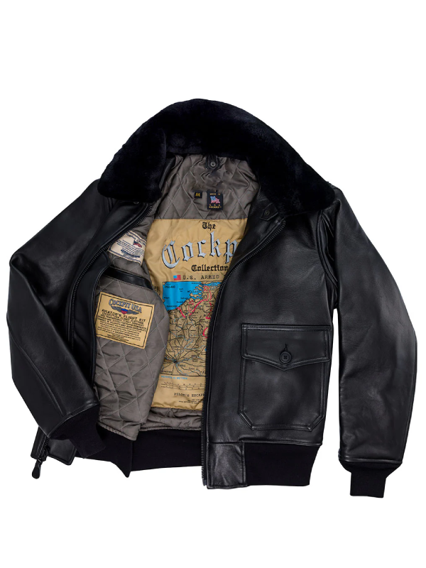 Men's Leather G-1 Flight Jacket