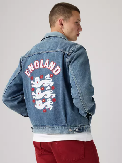 Men’s Mexico Football Type III Denim Jacket