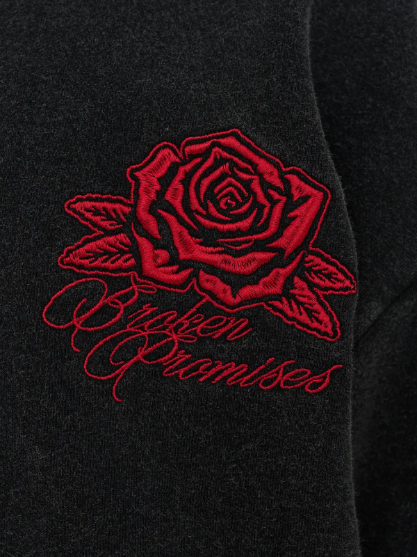 Men’s Rose Print Hoodie