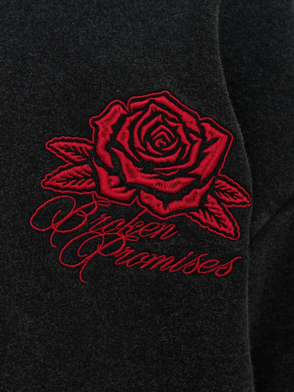 Men’s Rose Print Hoodie