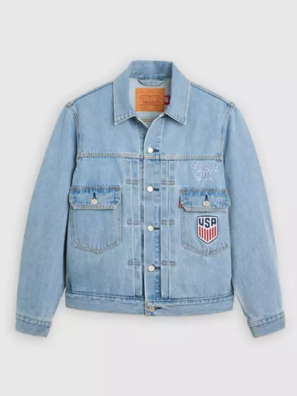 Men's Soccer Denim Type II Jacket