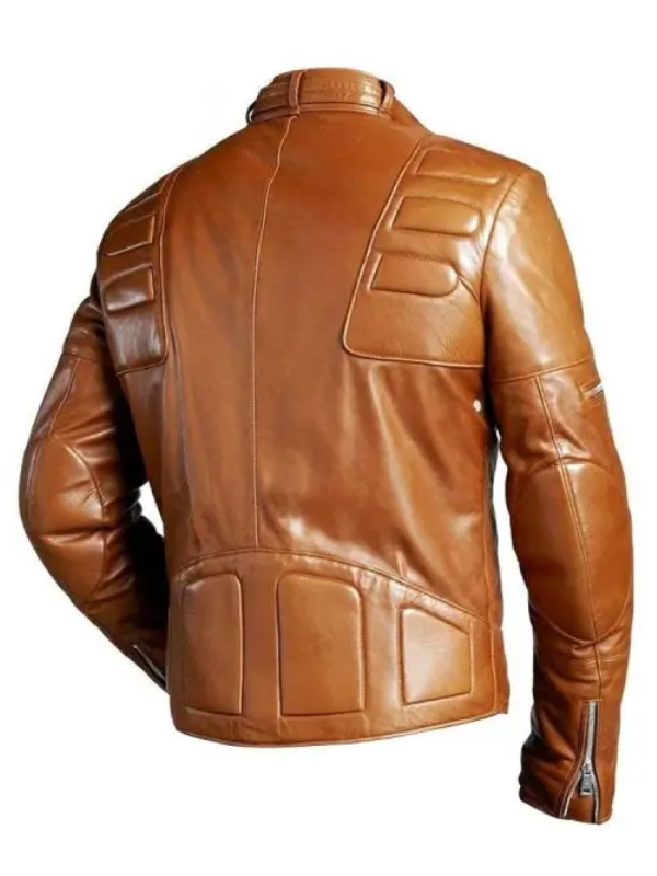 Mens Biker Leather Jacket
