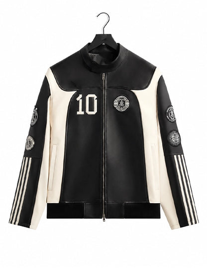 Messi leather biker jacket