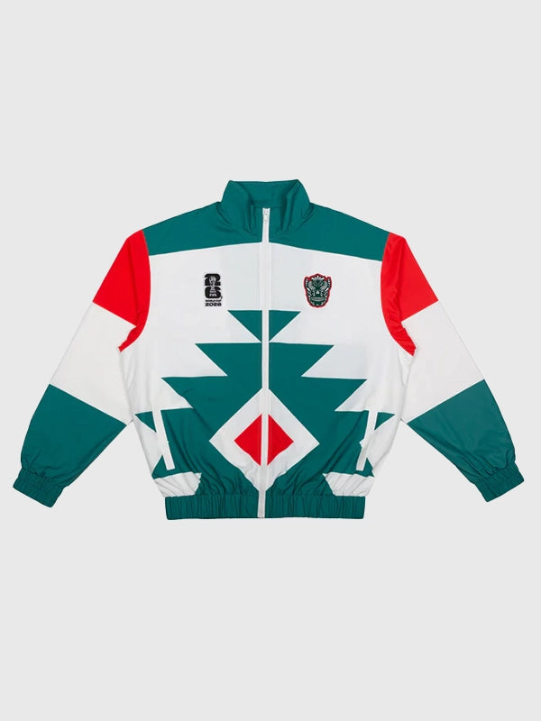 Mexico FIFA World Cup 2026 Nylon Windbreaker Jacket White Green