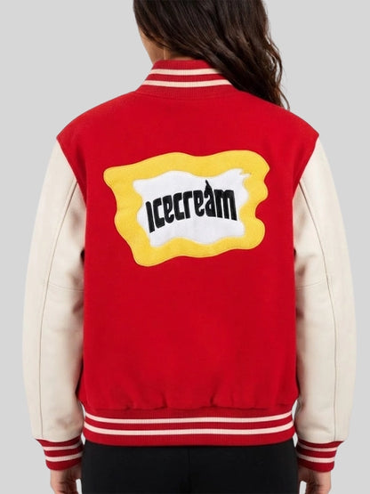 Mr. Me Too Varsity Jacket Red